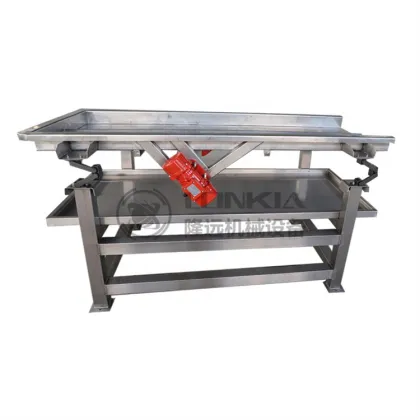 Continuous Industrial Potato Chips Drying, Air Cooling, Seasoning, and Vacuum Oil Filter Line for Doritos Snacks