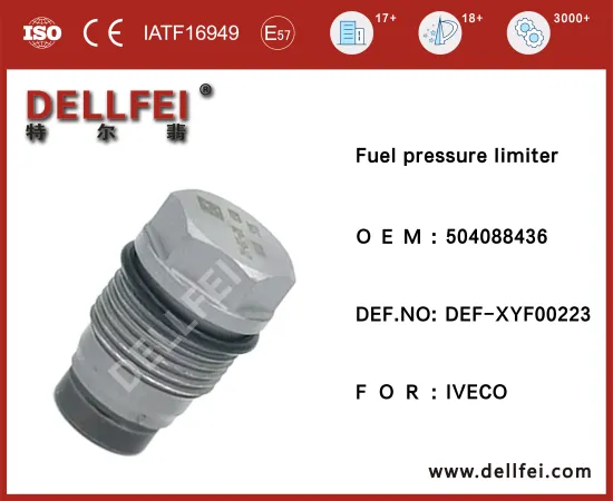 Fuel Pressure Relief Valve Limiting Valve 504088436 for IVECO
