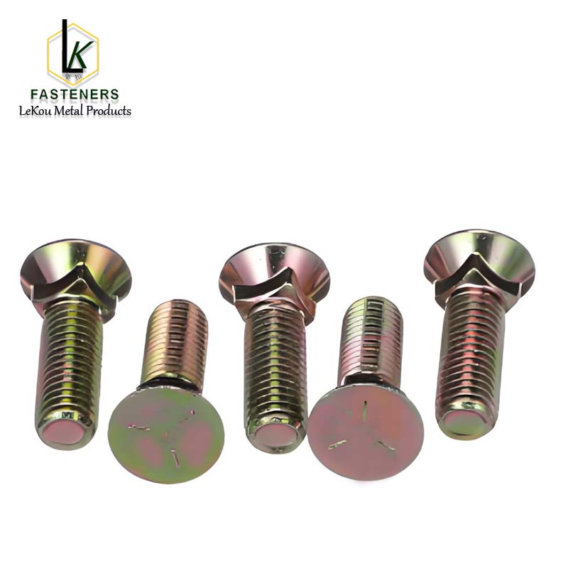 Flat-Head Square-Neck Plow Bolts