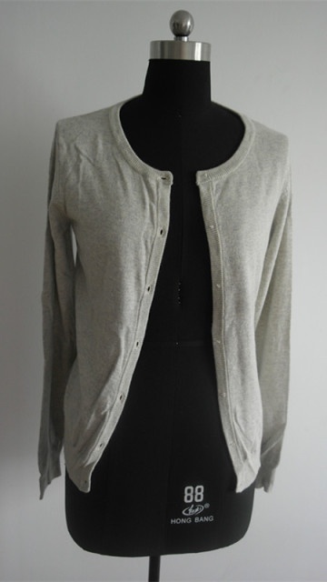 Fashion Ladies cheap plain cardigan sweaters