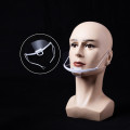 Reusable Transparent Anti-Fog Plastic Mouth Shield