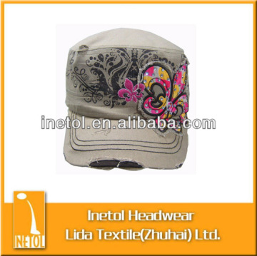 2015 fashion adjustable closure army cap