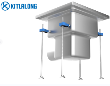 Kitlalong Stainless Steel Sandblasted Anti-Odor Floor Drain for Industrial and Commercial Use