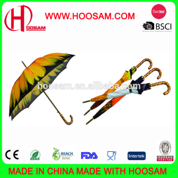 Beautiful windproof flower women umbrella