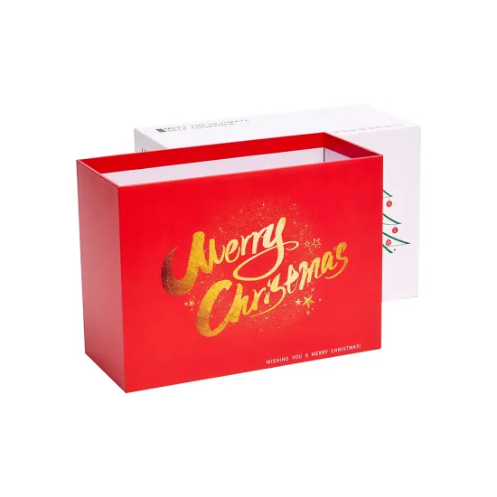 Christmas Gift Packaging Box Red Apple Gift Box