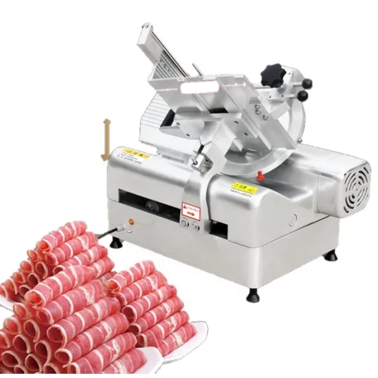 Lamb Rolls Electric Meat Slicer for Frozen Meat Cutting