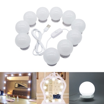 10 Bulbs LED Makeup Mirror Light