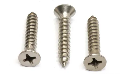 Slotted Stainless teel tapping screws