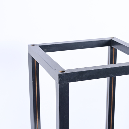 Black Shelf Light Wooden Shelf 5 Layers