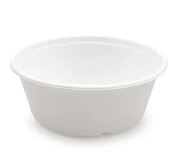 1500 ml Durable Biodegradable Organic Takeaway Freezer Safe Natural Fiber Extra Large Round Soup Bowl