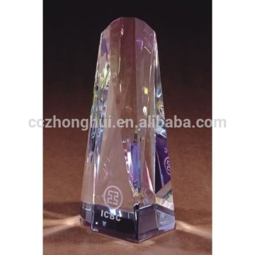 2016 Noble crystal glass paperweight for bank