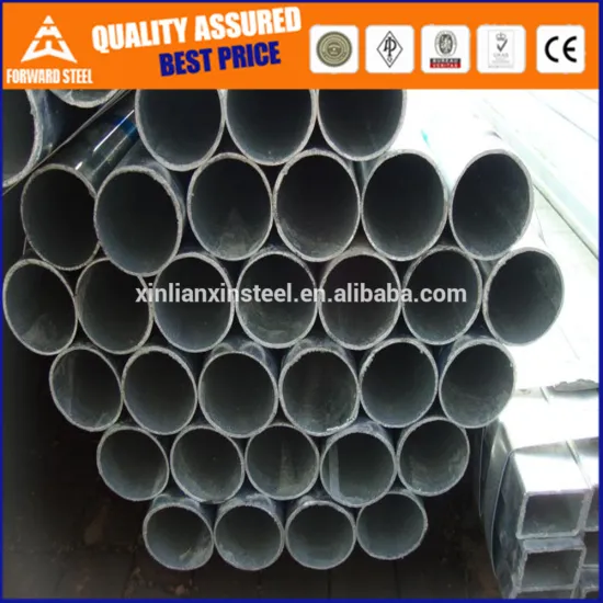 Galvanized steel Pipe BS1387 / galvanized steel pipe size/ASTM A36 for Structure Use