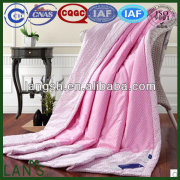 cotton fabric air-conditional summer quilt made in china