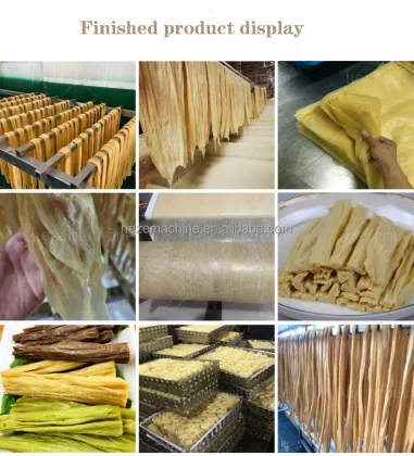 Dried Bean Curd Sticks and Tofu Snacks Making Machine