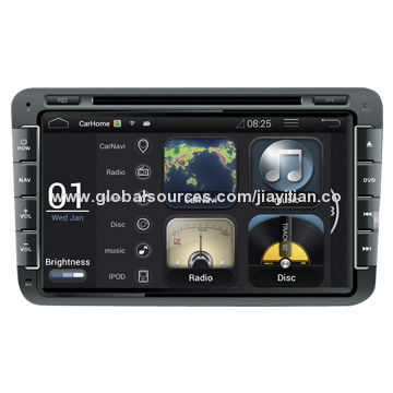 In-dash DVD players
