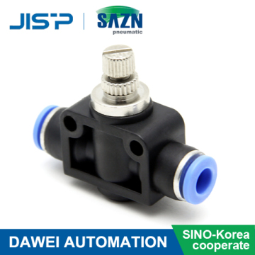 Pipe Speed Controller Flow Control valve Pneumatic Fitting