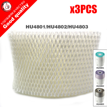 Top Sale 3Pcs Air Humidifier Filters Adsorb Bacteria And Scale For Philips HU4801 HU4802 HU4803 HU4811 HU4813 Humidifie