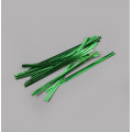 Plastic Green Twist Ties