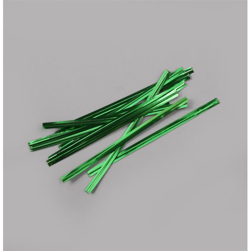 Plastic Green Twist Ties