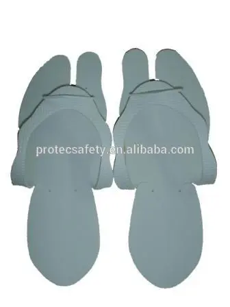 Disposable plastic slippers 