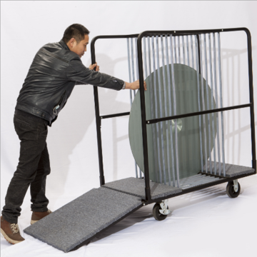 Cina a buon mercato e calda il carrello Susan Lanzy Susan / Glass Auto / Glass Trolley