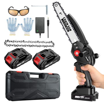 8 Inch Battery Powered Brushless Motor Mini Chainsaw