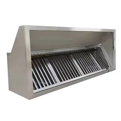 Stainless Steel Smoke Cook Vent Exhaust Hood for Commercial Kitchens