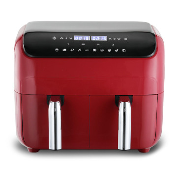 8L Dual Independent Frying Baskets 8-in-1 Air Fryer Oven Dual Basket Air Fryer Digital touch screen with LED display