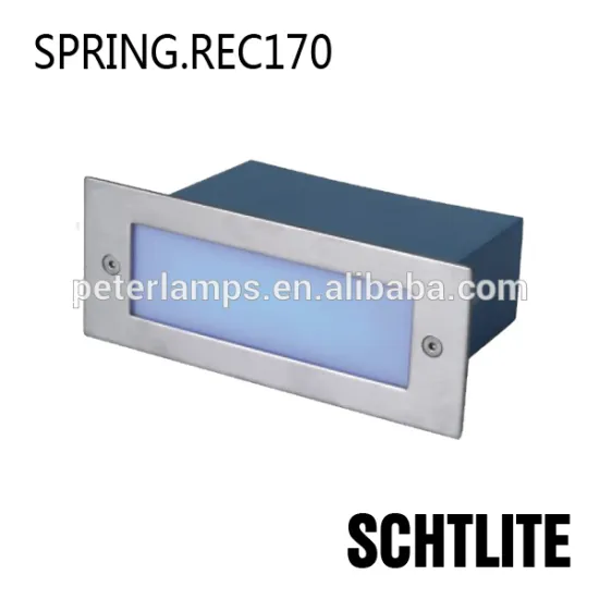 morden outdoor led wall recessed light