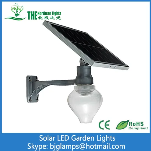 10W LED Solar Garden Lighting of Light control