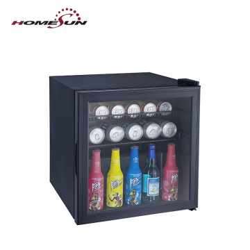 Commercial Mini Fridge for Sale: 50L New ERP Approval Pepsi Fridge with Glass Door