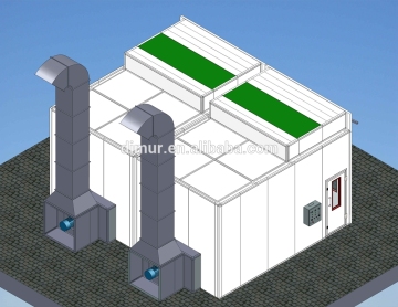 High Quality equipment car electrostatic paint oven,truck spray painting booth room