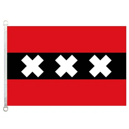Amsterdam national flag 100% polyster Amsterdam banner