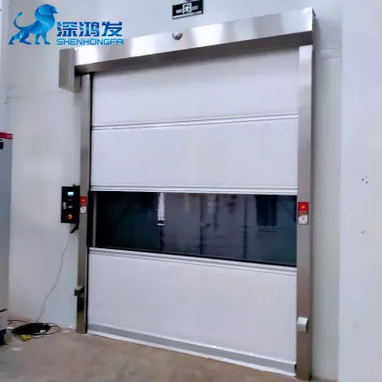 Automatic Fast Rolling PVC Doors