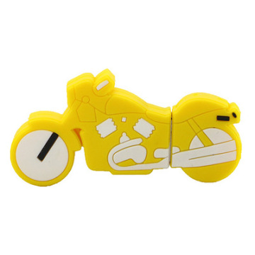 Motocicleta com unidade flash USB para presente personalizado