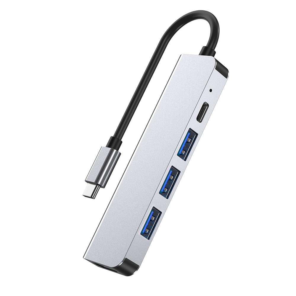 5 ใน 1 USB3.0 Type C Hub USB