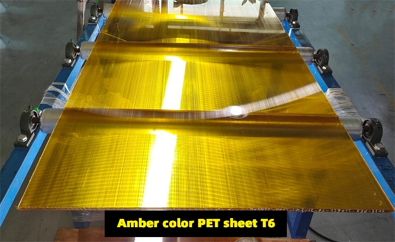 Amber Pei Feuille en plastique en gros