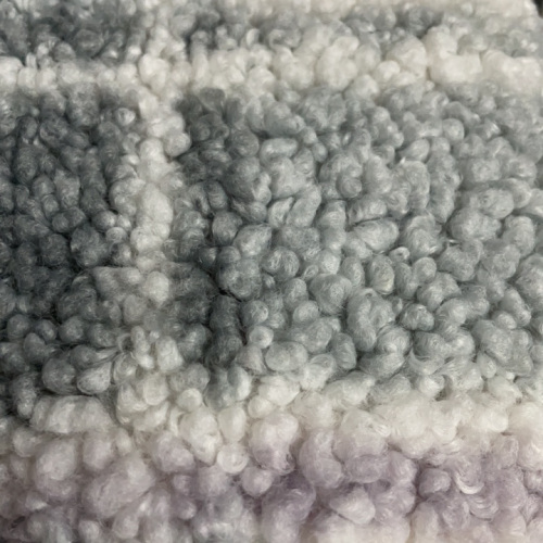 100%Polyester Big Teddy Fleece with Printing Fabric