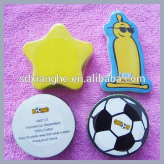 round shape compressed towel magic hand towel