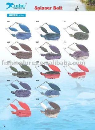 Fishing Spinner Baits, spinner bait wholesale , fishing lure hard bait