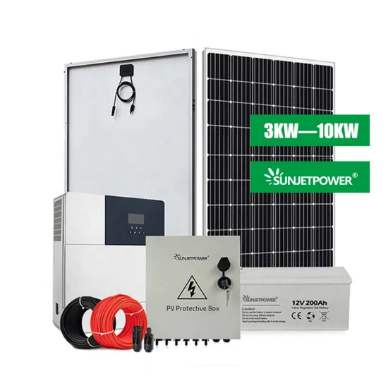 10000W Off-Grid Solar Kit with 230V Output and 48VDC Lithium Battery for Home Backup