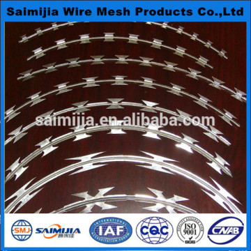Galvanized Concertina razor barbed wire