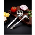 Stainless steel large soup spoon for household use