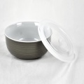 custom cheap round noodles ceramic bowl soup