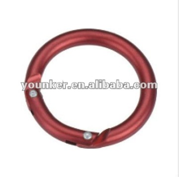 Round Shaped Aluminum Carabiner