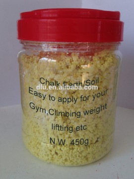 Colorful chalk earth wet chalk granules 450G