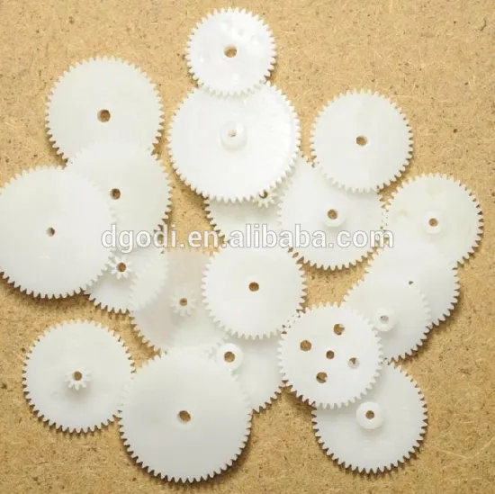 Custom small plastic toy car gear