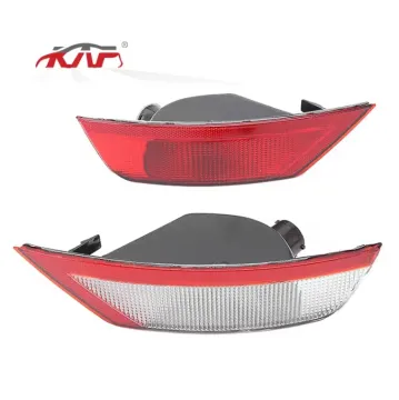 Rear Fog Lights and Reflector for Ford Ecosport 2013 Bumper