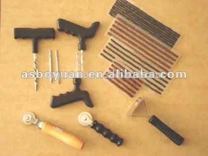 Tire repair kit & tire repair tools
