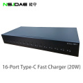 Multi-port type-c fast charger 20W cabinet